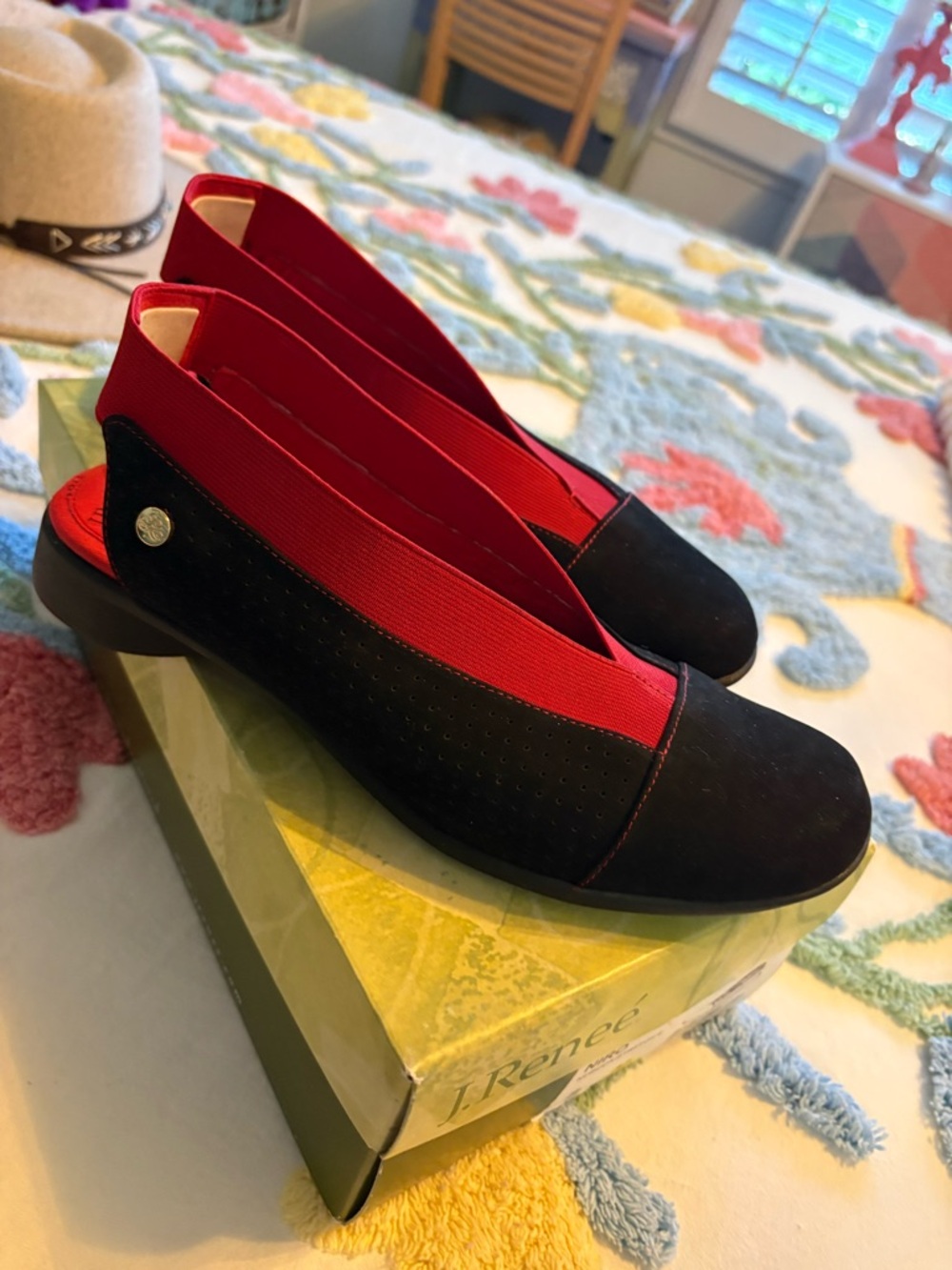 J Renee slingback comfort shoe 8